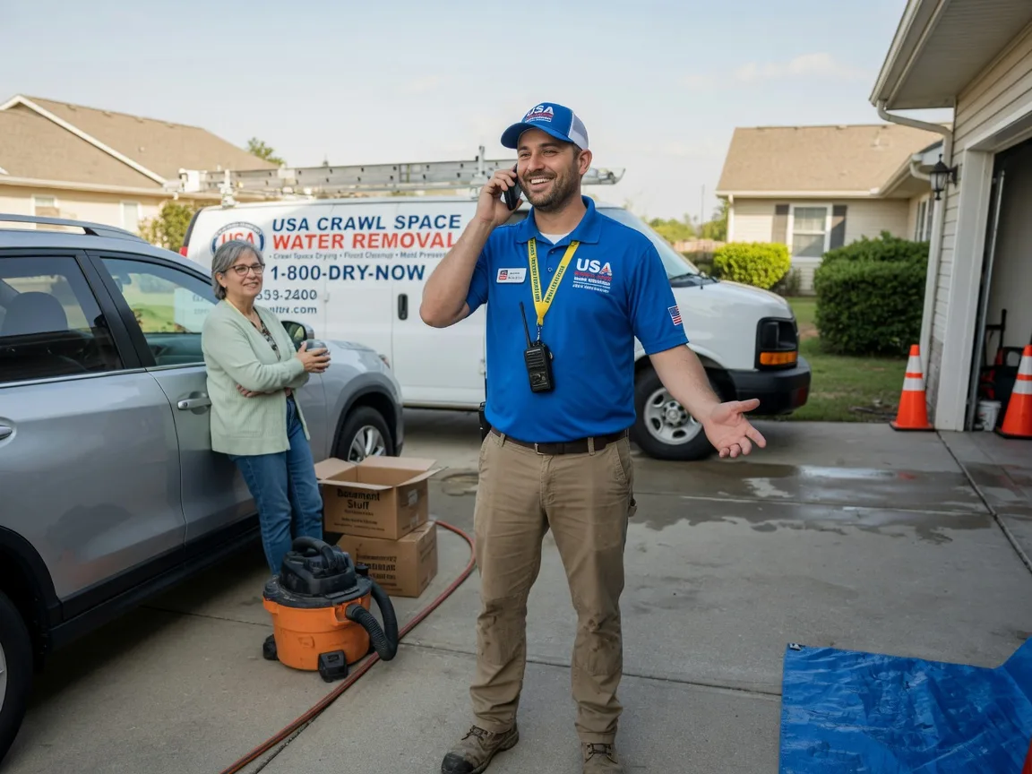 Crawl Space Water Removal White Lake, SD FAQs